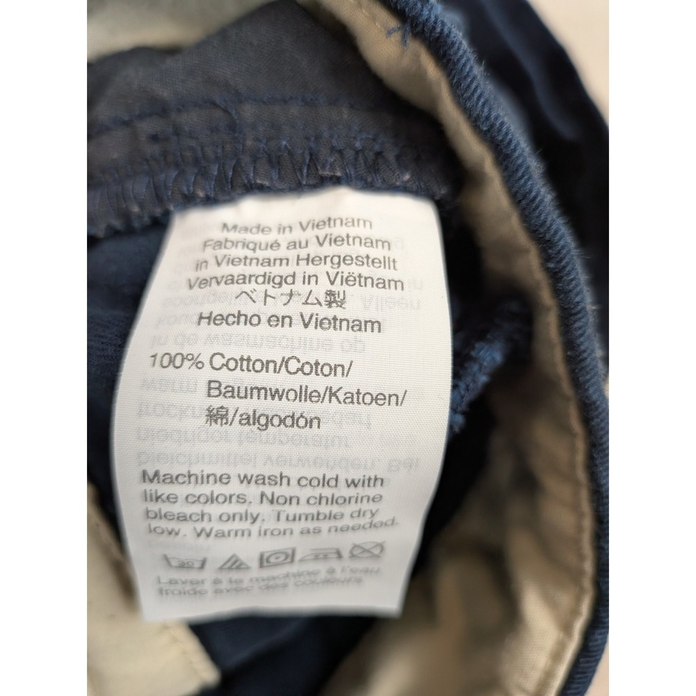 J.CREW Women's Size 4 Navy Blue Chino Shorts 100% Cotton Preppy Casual EUC - Picture 4 of 7